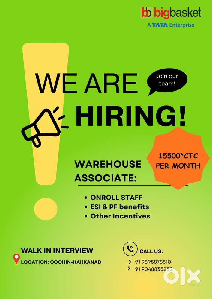 Warehouse associate