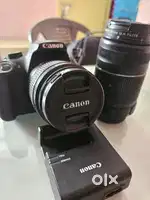 Canon 1200D in good condition with extra lenses.
