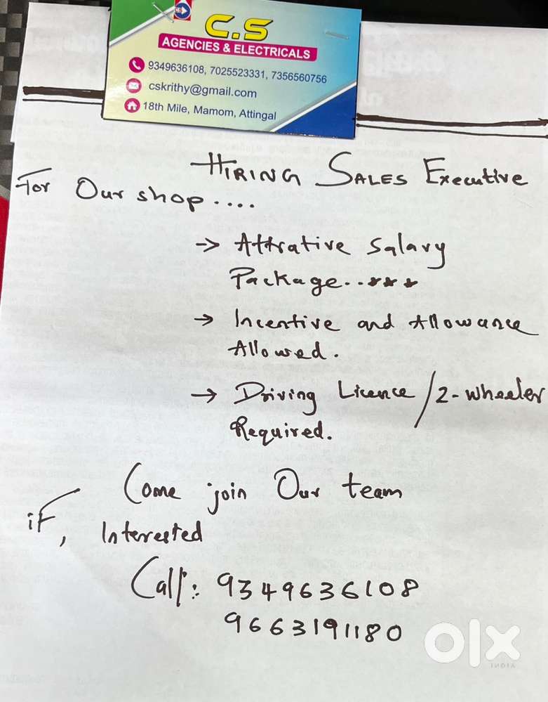 Sales Executive