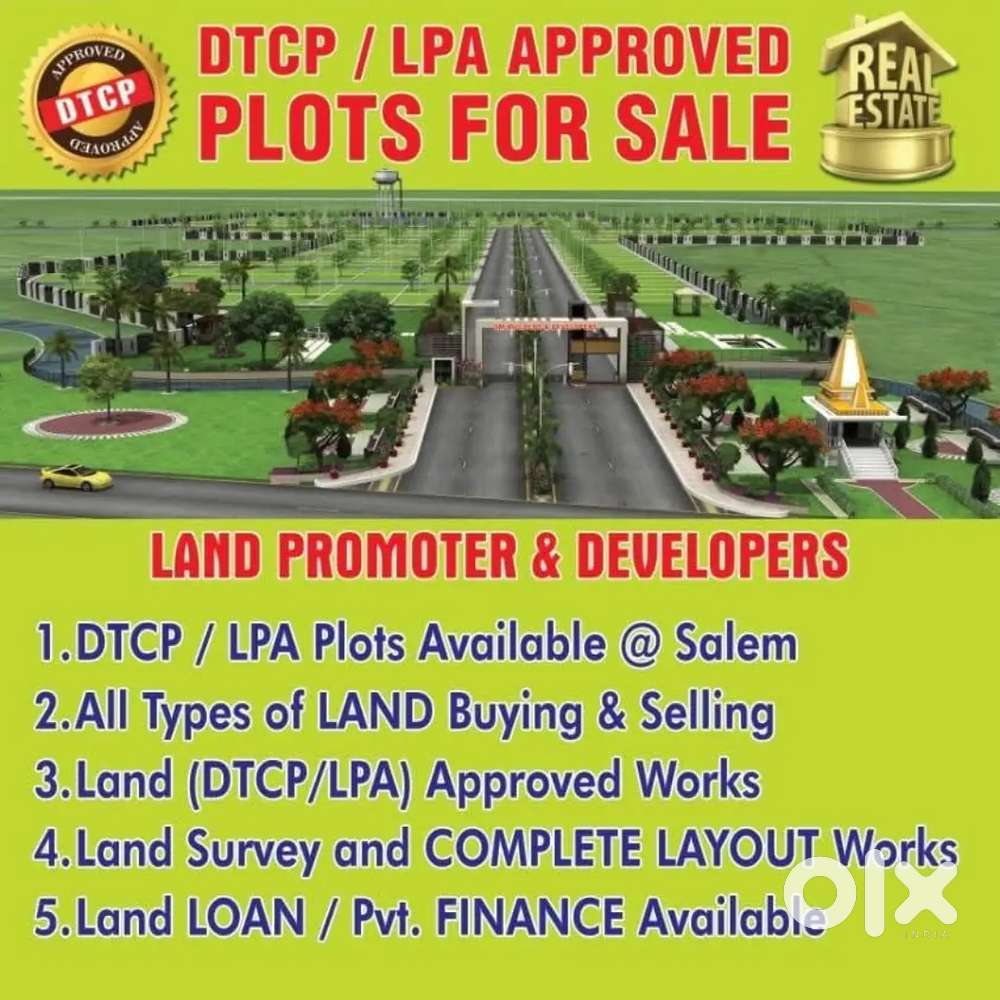 Gated community Housing plots sales,Dtcp Approved Rera Approved Plots,