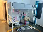 Ikea Bunk Bed with Mattress and Desk