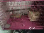 2 feet birds cage almost new