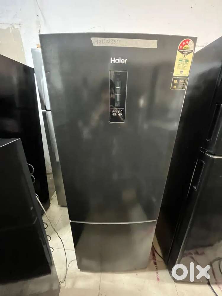 Double door fridge with warranty good condition