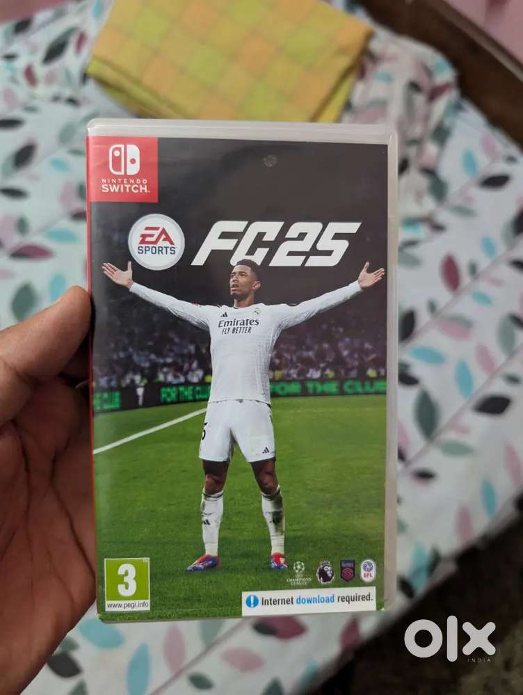 FC25 Nintendo Switch Game cartridge with box.