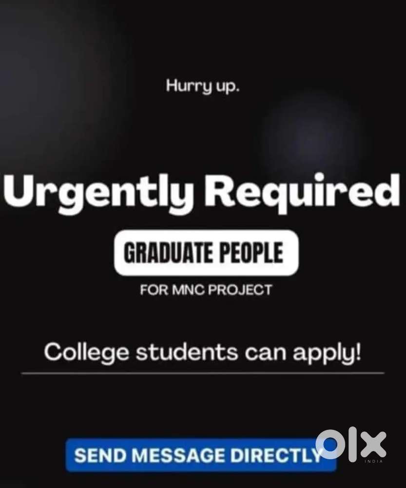 Urgent Required 20 to 30 18+Aged people For Work from Home