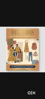 Ready made garments showroom experience person girls or boys