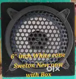 SWETON 6 WOOFER SPEAKER NEW with box