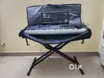 Casio Keyboard with Carry Case & heavy duty stand
