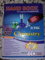 Chemistry hand book for 2nd PUC