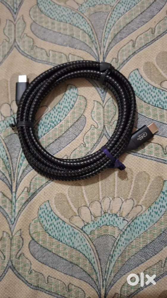 Belkin Boost Charge usb C to usb C 240w Braided 2m Cable Brand New