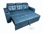 Luxurious design model 3 seater sofa cumbedset
