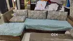 L shape Sofa with cushion