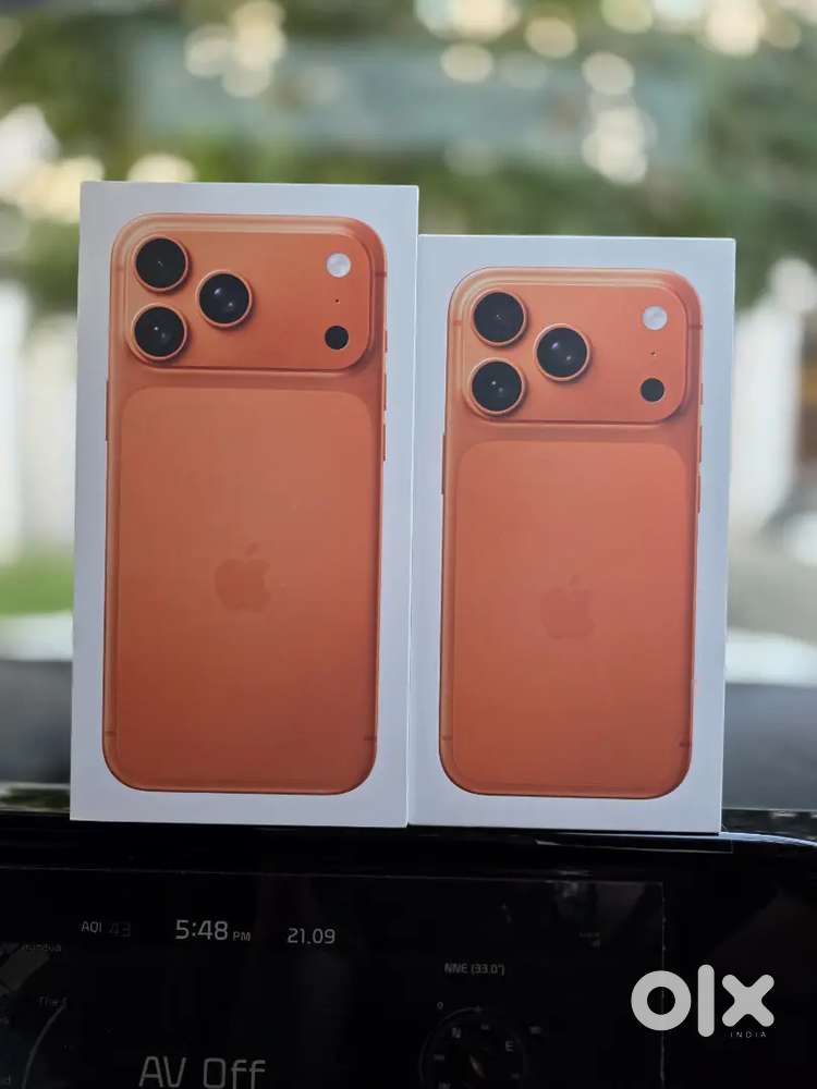 17 Pro Max 256gb orange Indian with bill