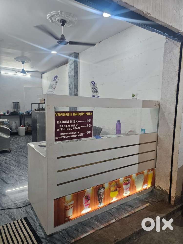 Badam milk 6 container refrigerator for sale fridge white colour