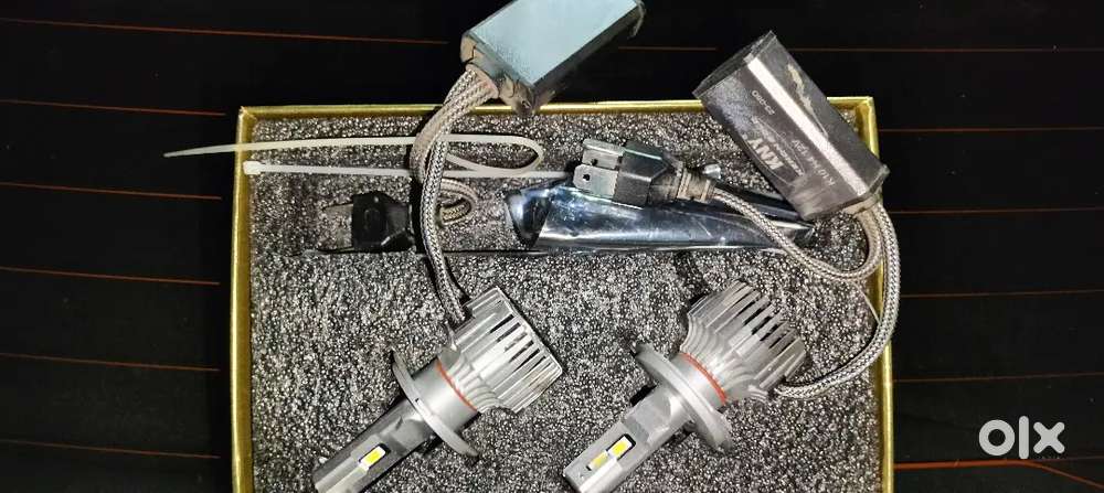 H4 12W cool white LED light for Car and byke