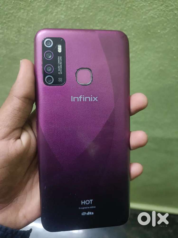 Infinix mobile is good condition all original display light crack