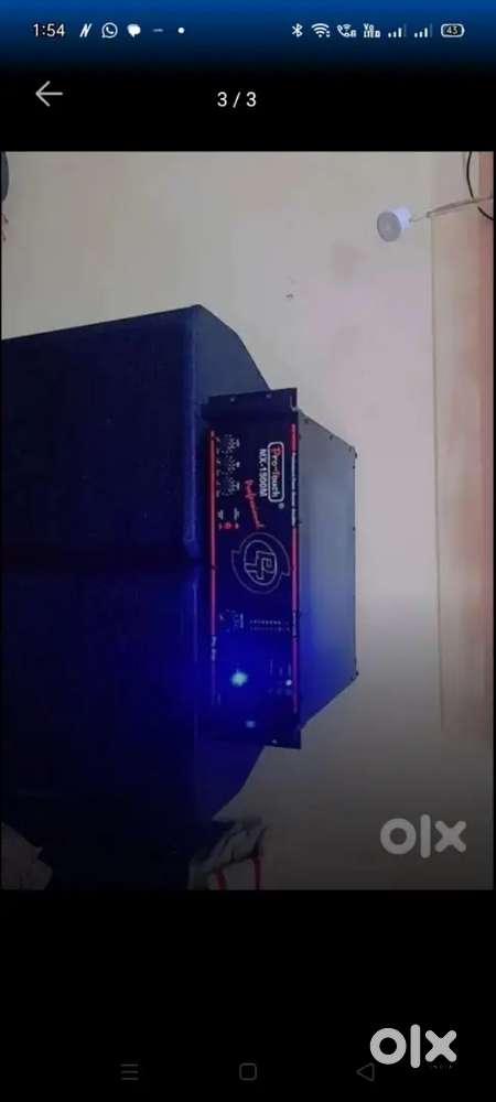 ( 1500 watt Apmlifir)  800 +800 top dubal 12