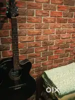 Electro-Acoustic Guitar + Capo + Picks