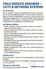 Field Service Engineer