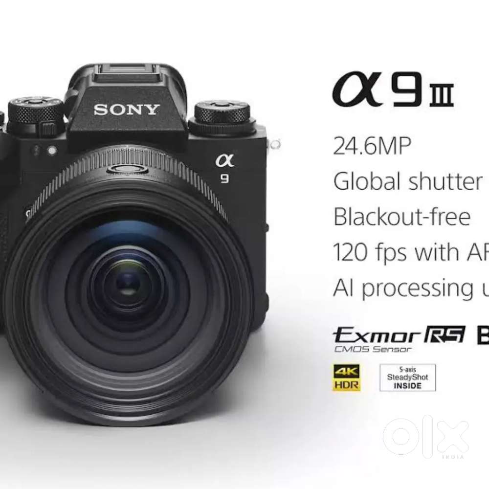 SONY A9 III 1st Global shutter CAMERA