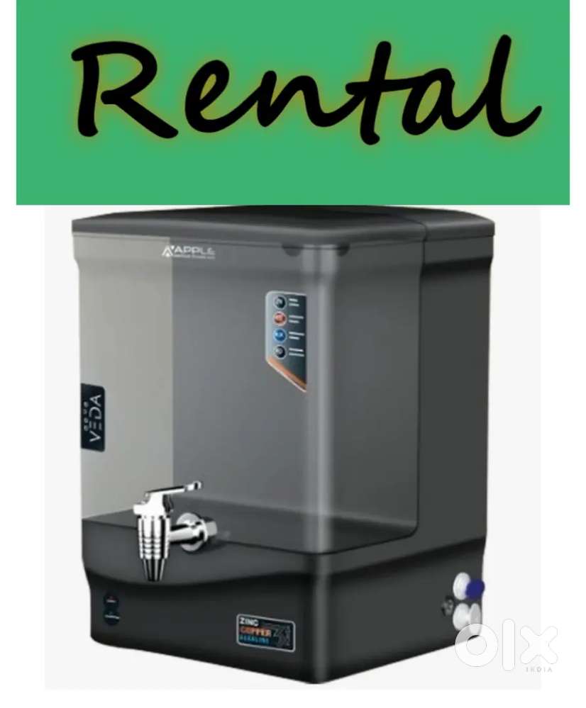 Water purifier available on rent