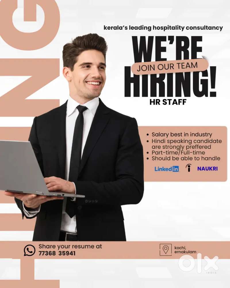 Hr staff for a hospitality company