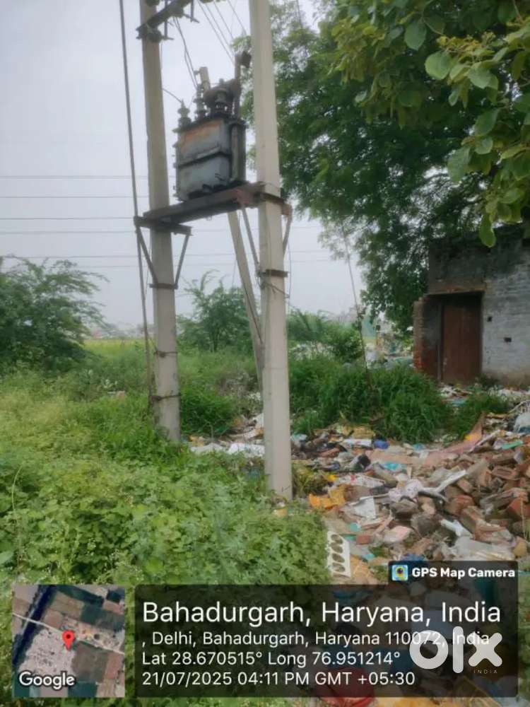 Bahadurgarh m 4000 gaj jameen h Rate 10000 rupay gaj