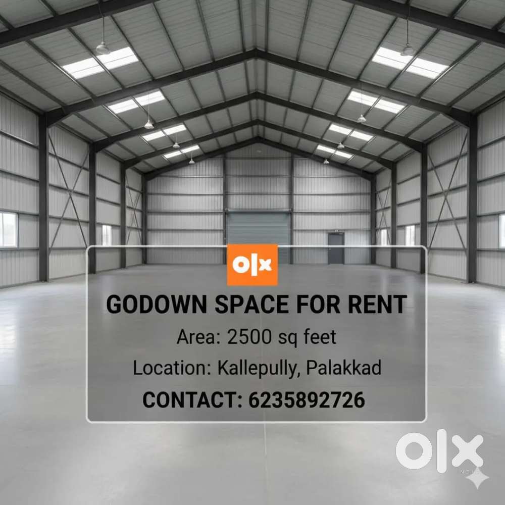 Godown space for rent