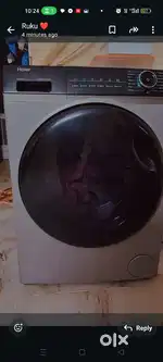 Haier fully automatic front loading washing Machine