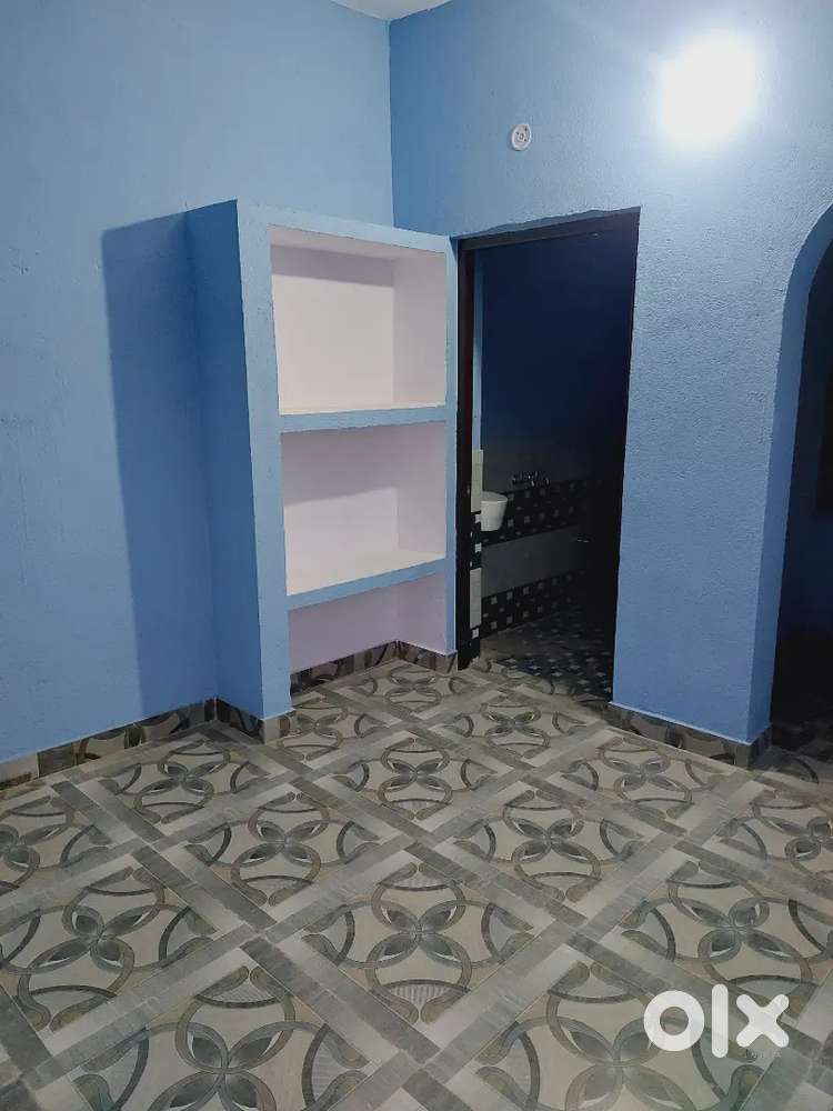 Newly constructed single room for rent with attached bathroom kitchen.