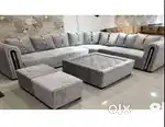 Super Dhamaka buying sofa 8499, L size sofa 13990/- EMI available