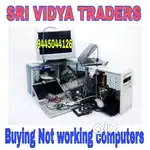 Not working computers Batterys and printers buying