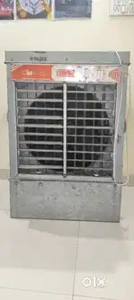 Cooler and Bajaj celling fan in brand new condition