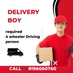 Pickup Delivery Boy for 4 wheeler