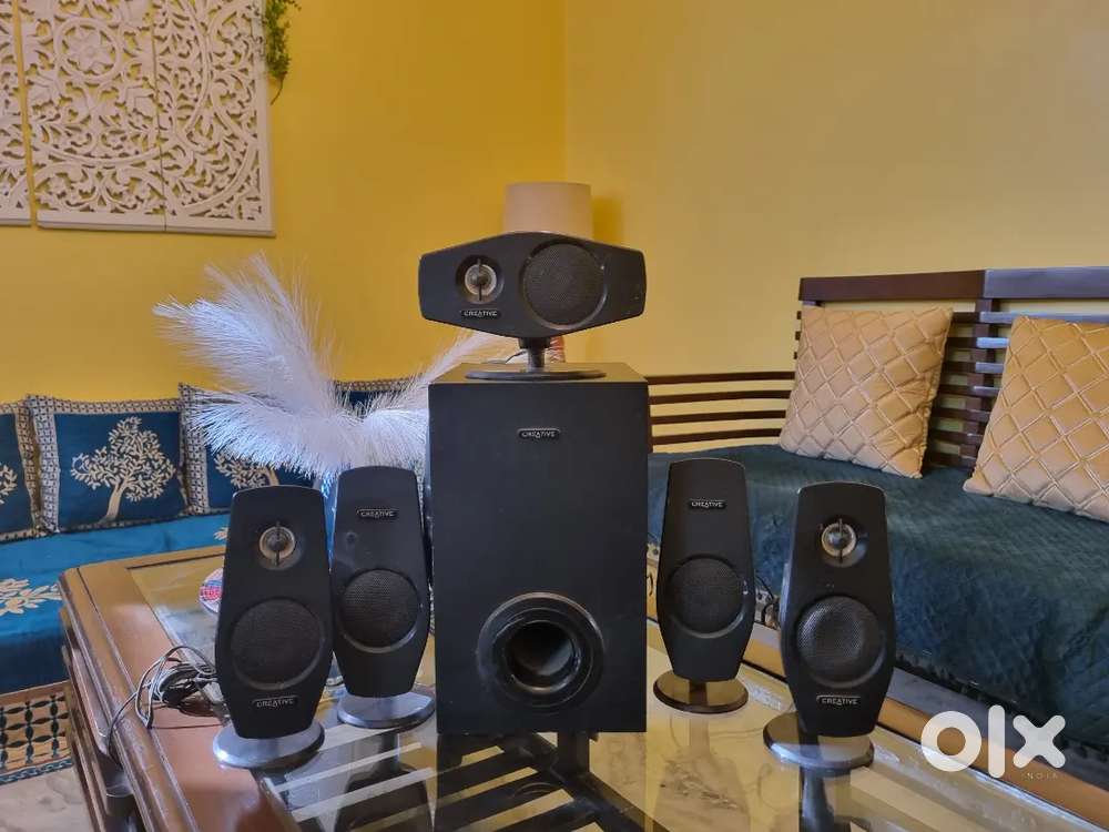 Creative 5.1 Ch Multimedia Speaker System, 6 years old