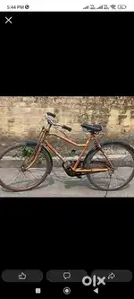 New hercules cycle with new tire and tube with lock