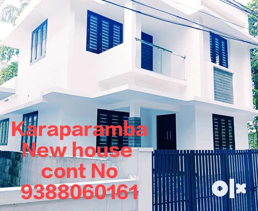 Karaparapa New House 3.5Cent, 3BHK, 1300sqrft, 62Lakh, (negotiable)