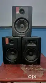 M audio speakers bx5 d2 (pair) and d3 single set