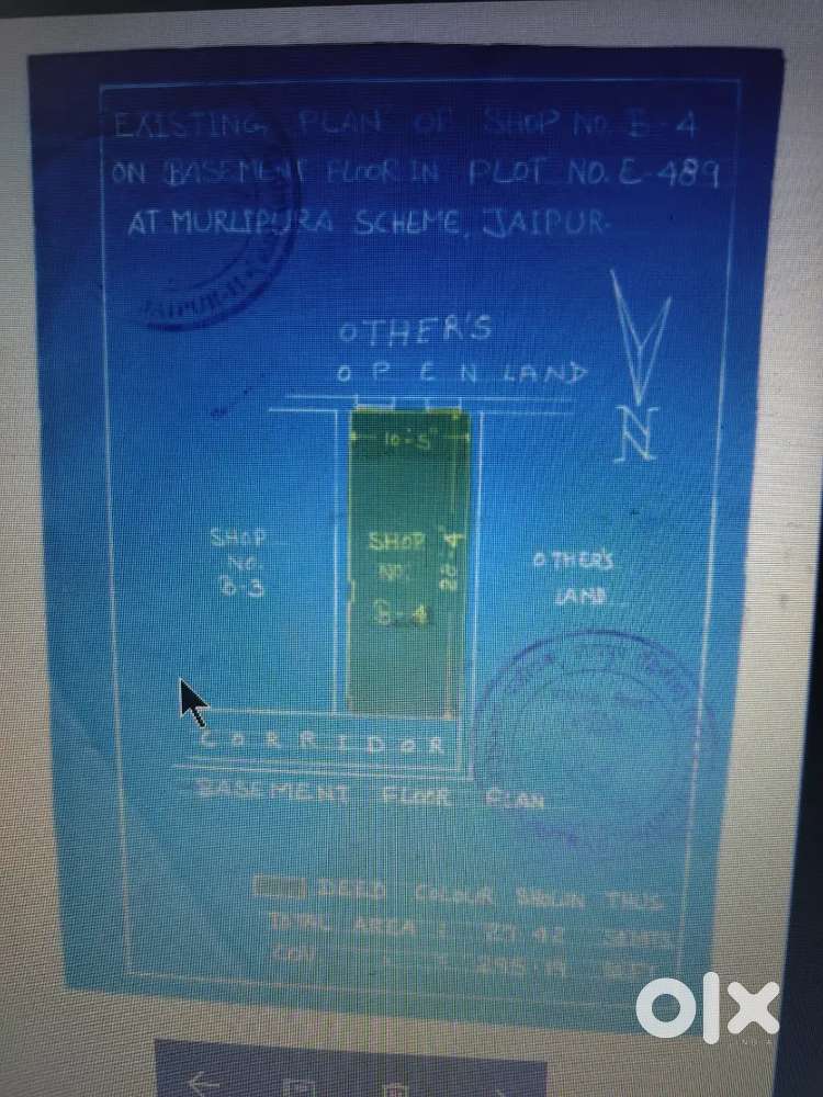 Commerical Basement shop for sale @ 22.5 lack