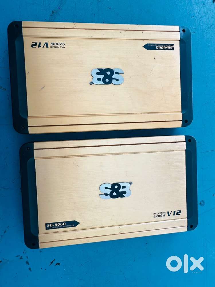 S&B Gold series 4 Channel Amplifier Available