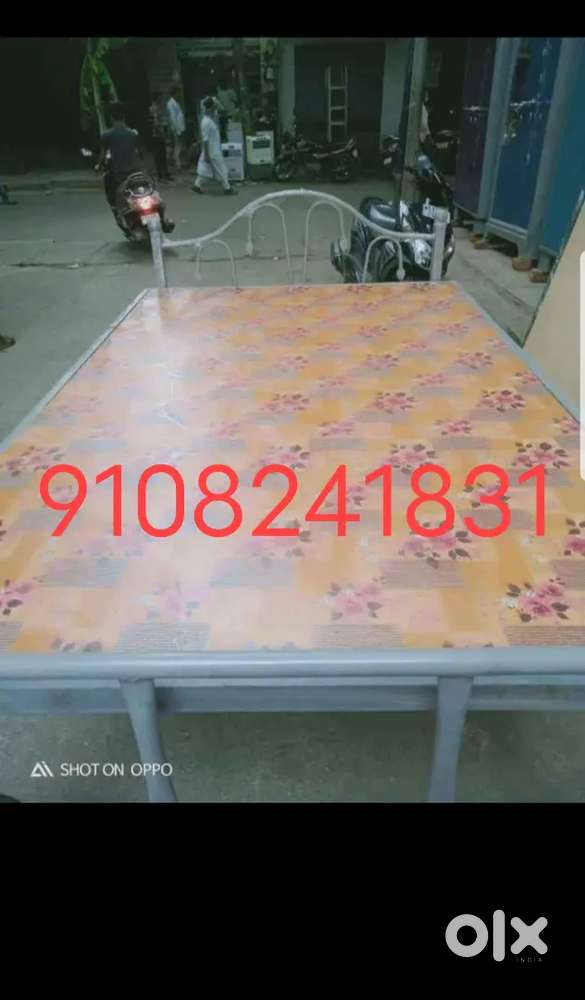 sf brand new metal cot 4/6   ( free shipping)