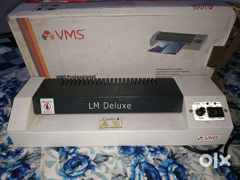 ONLY 2 days Used Lamination Machine with  Film & Laminator Pouches