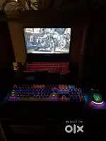 Asus Gaming laptop with RGB keyboard and mouse