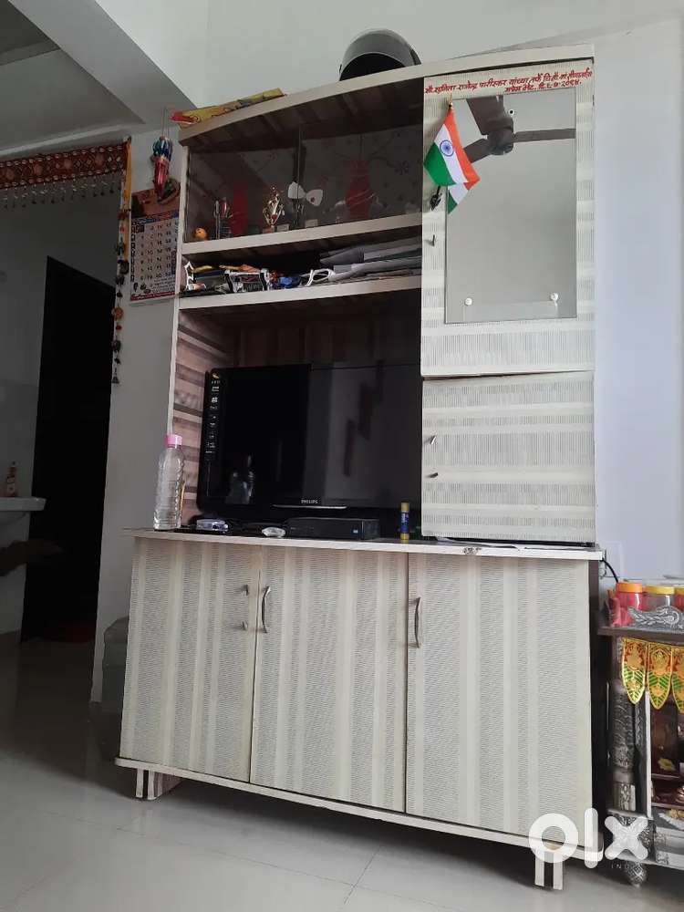 TV Showcase with dressing Table