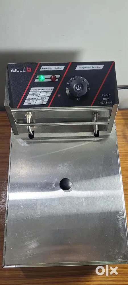 iBELL DEEP FRYER UNDER WARRANTY