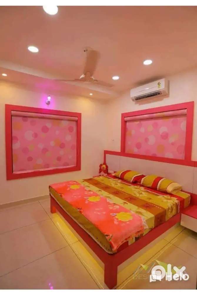 Fully Furnished 1BHK 1RK Only For Bachelor Girls Family