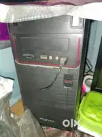 Parts of computer mouse, keyboard, cpu