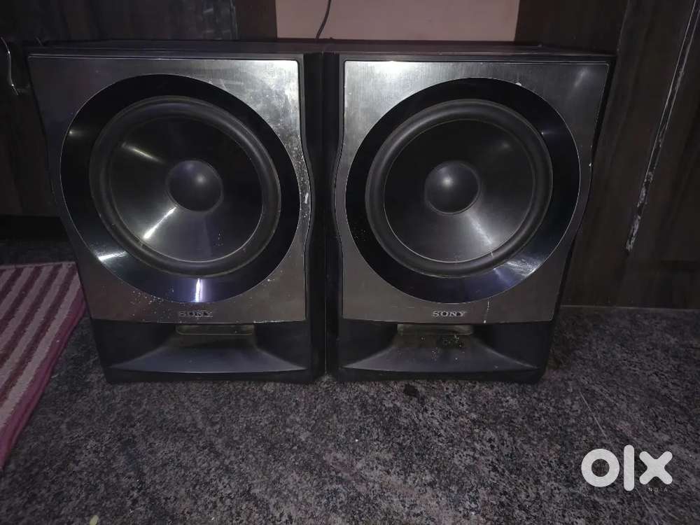 Sony passive subwoofers two numbers