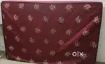 Coir mattress + 2 plastic chairs