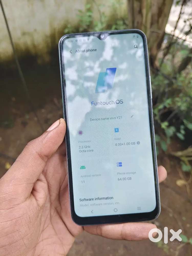 Vivo y21 4gb ram 64gb storage